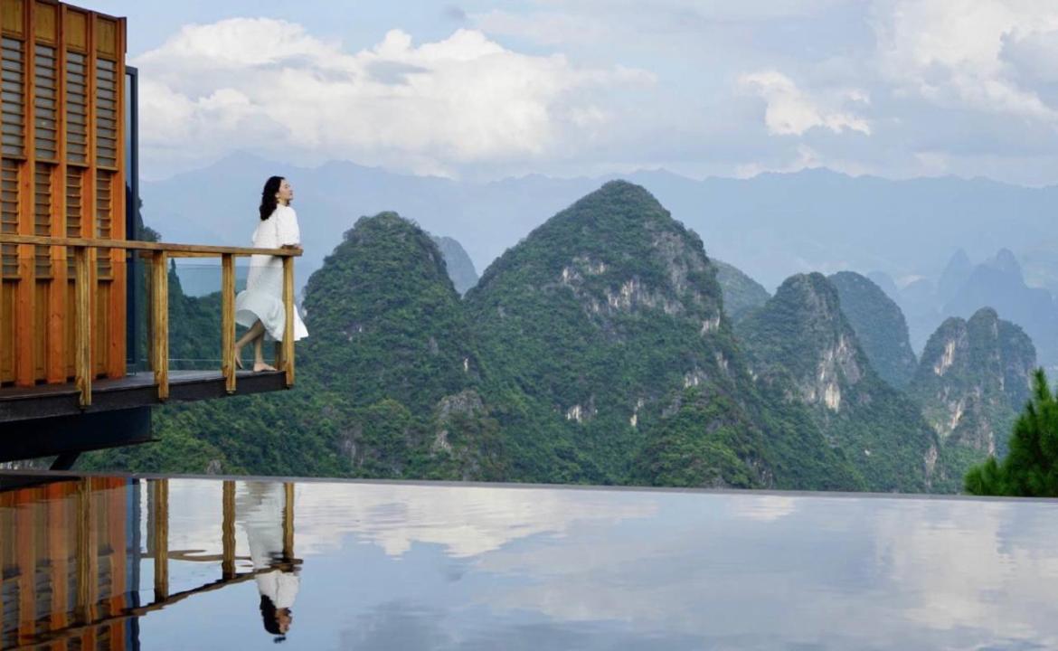 Готель Misty Wonderland ,Yangshuo Xingping Екстер'єр фото
